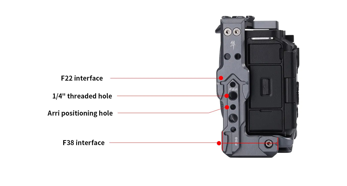 Ulanzi Falcam F22 & F38 & F50 Quick Release Camera Cage V2 for Sony ZV-E1