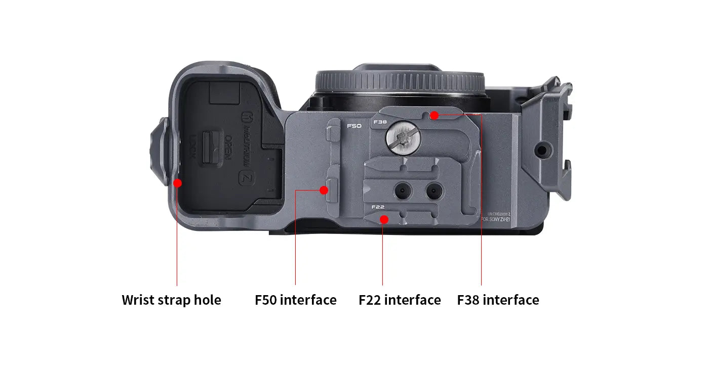 Ulanzi Falcam F22 & F38 & F50 Quick Release Camera Cage V2 for Sony ZV-E1