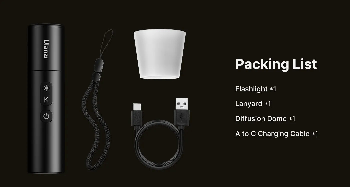 Ulanzi L031GBB1 Flashlight, Package Box