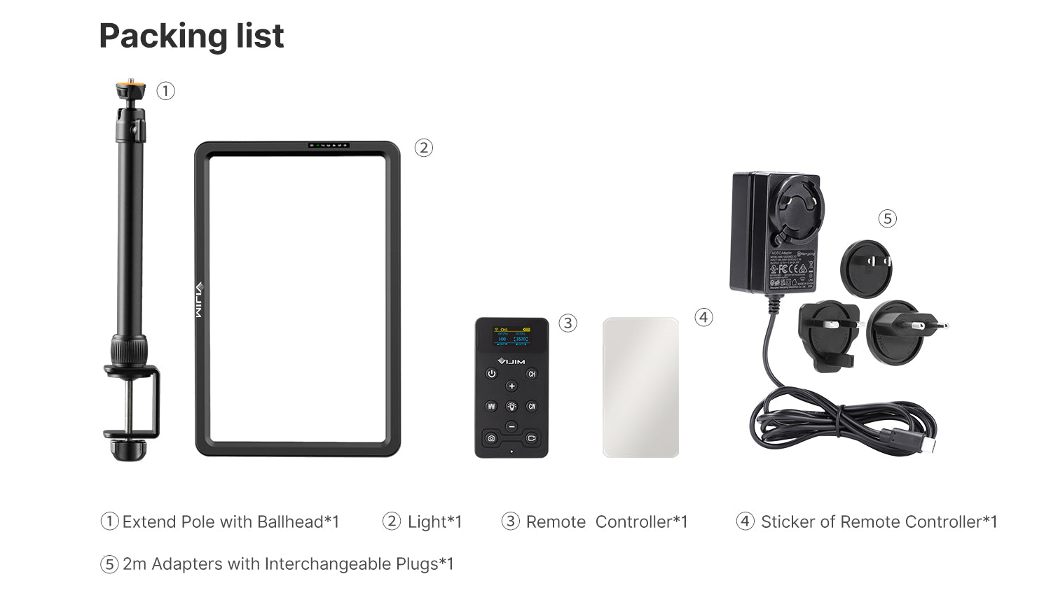 VIJIM K22 LED Key Light