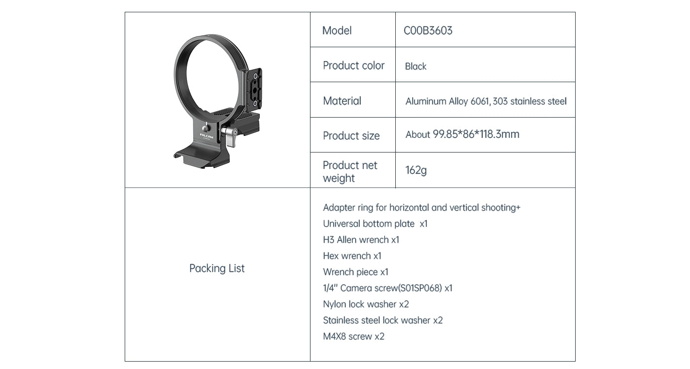 Falcam 75mm Horizontal-To-Vertical Quick Release Circular Half Cage