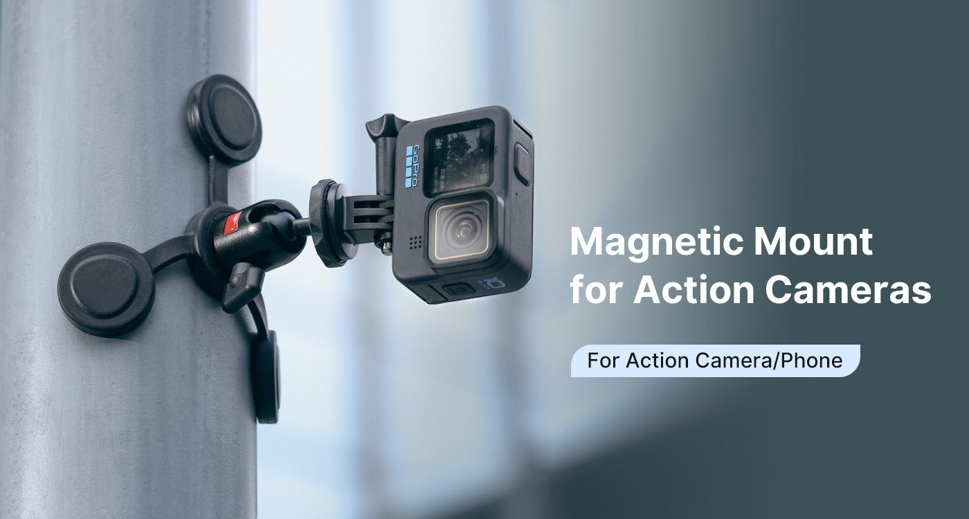 Magnetic Mount for Action Cameras