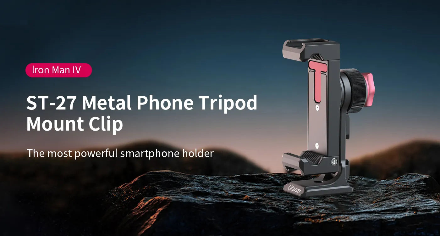 Phone Tripod Mount Clip