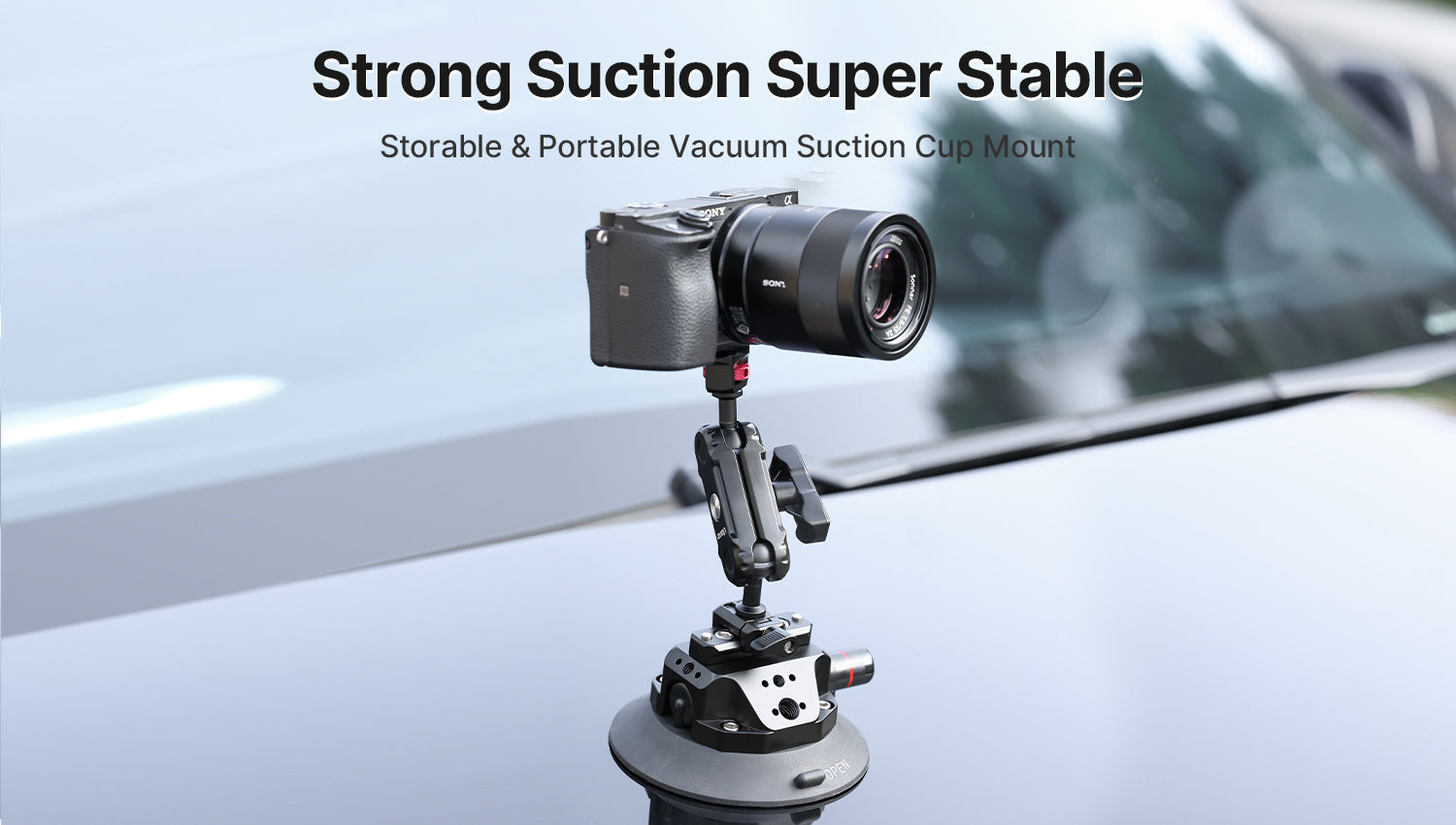 Ulanzi SC-02 Strong Suction Cup Mount (4 inches)