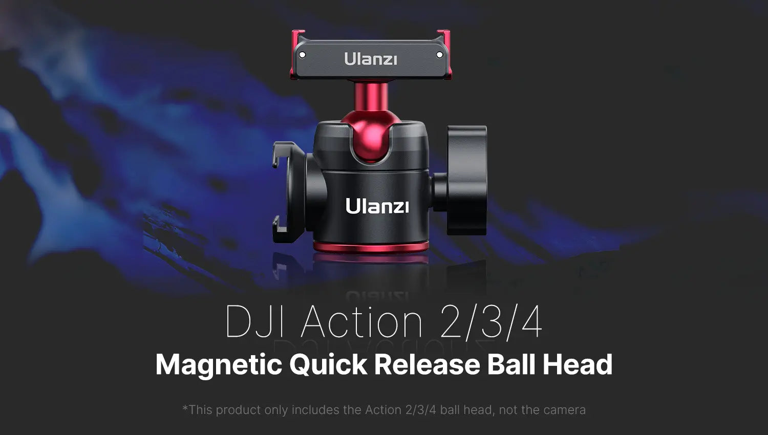 Ulanzi U-180 Magnetic Quick Release Ball Head for DJI Action 2/3/4 2842A