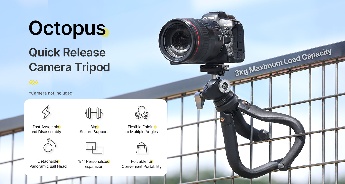 Ulanzi MT-68 F38 Quick Release Octopus Tripod T004GBB1