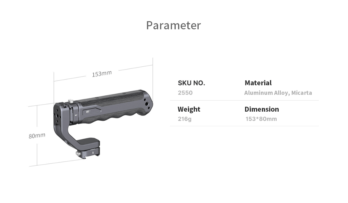 Falcam F22 Quick Release Top Handle