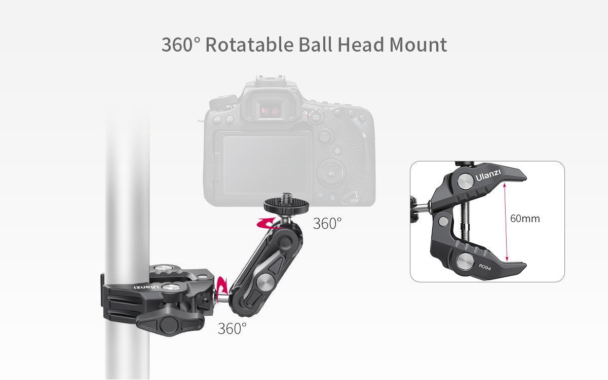 Ulanzi R094 Multi-Functional Super Clamp