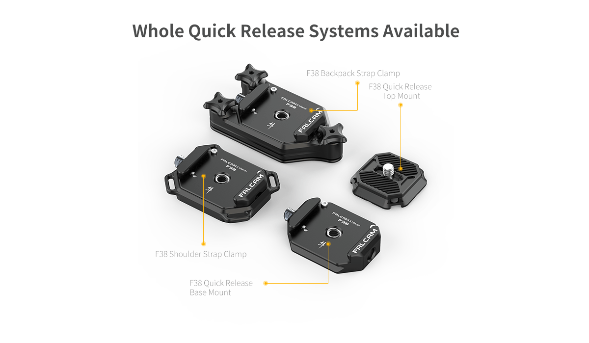 Ulanzi Falcam F38 Quick Release Backpack Strap Clip 2271