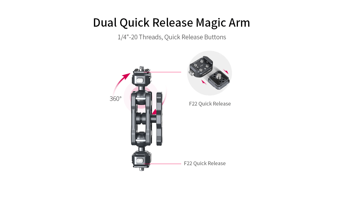 Falcam F22 Quick Release Camera Kits