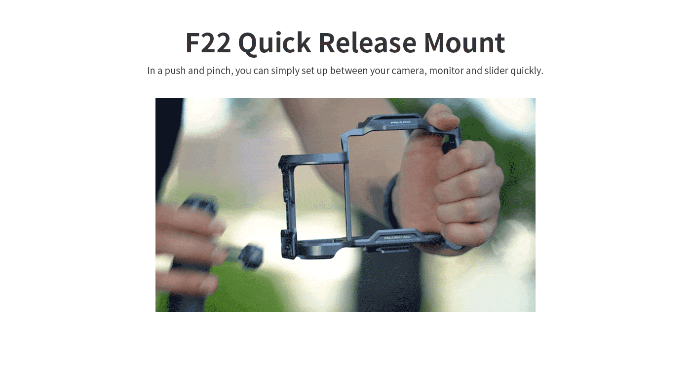 Falcam F22 Quick Release Side Handle