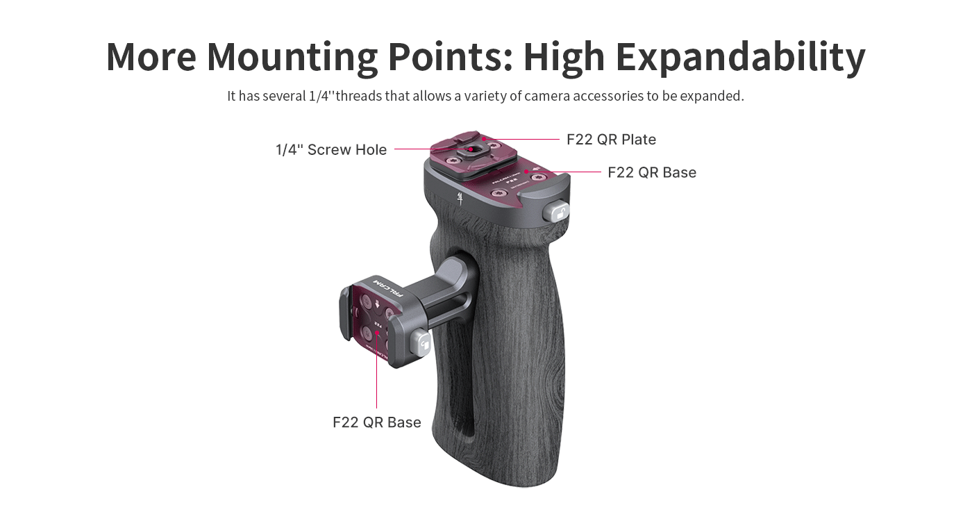 Falcam F22 Quick Release Side Handle