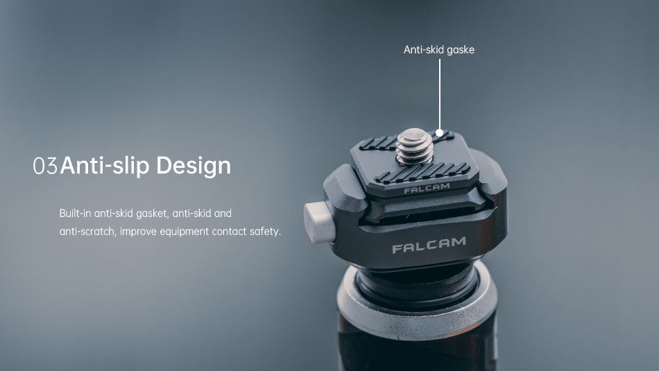 Falcam F22 Base à dégagement rapide double oreilles pour caméra d'acti –  Ulanzi De