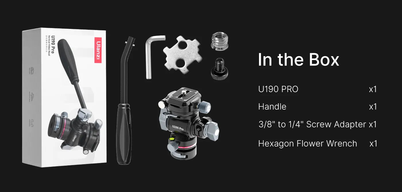 u190 Pro Fluid Head