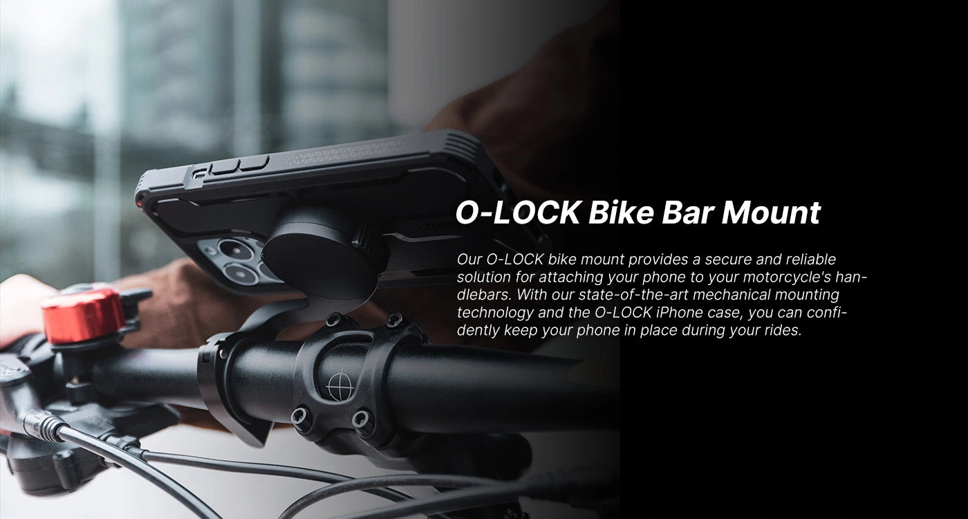 Ulanzi O-LOCK iPhone Quick Release Kit for Bike