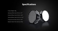 Ulanzi AS-045 Quick Release Octagonal Honeycomb Grid Softbox 3308