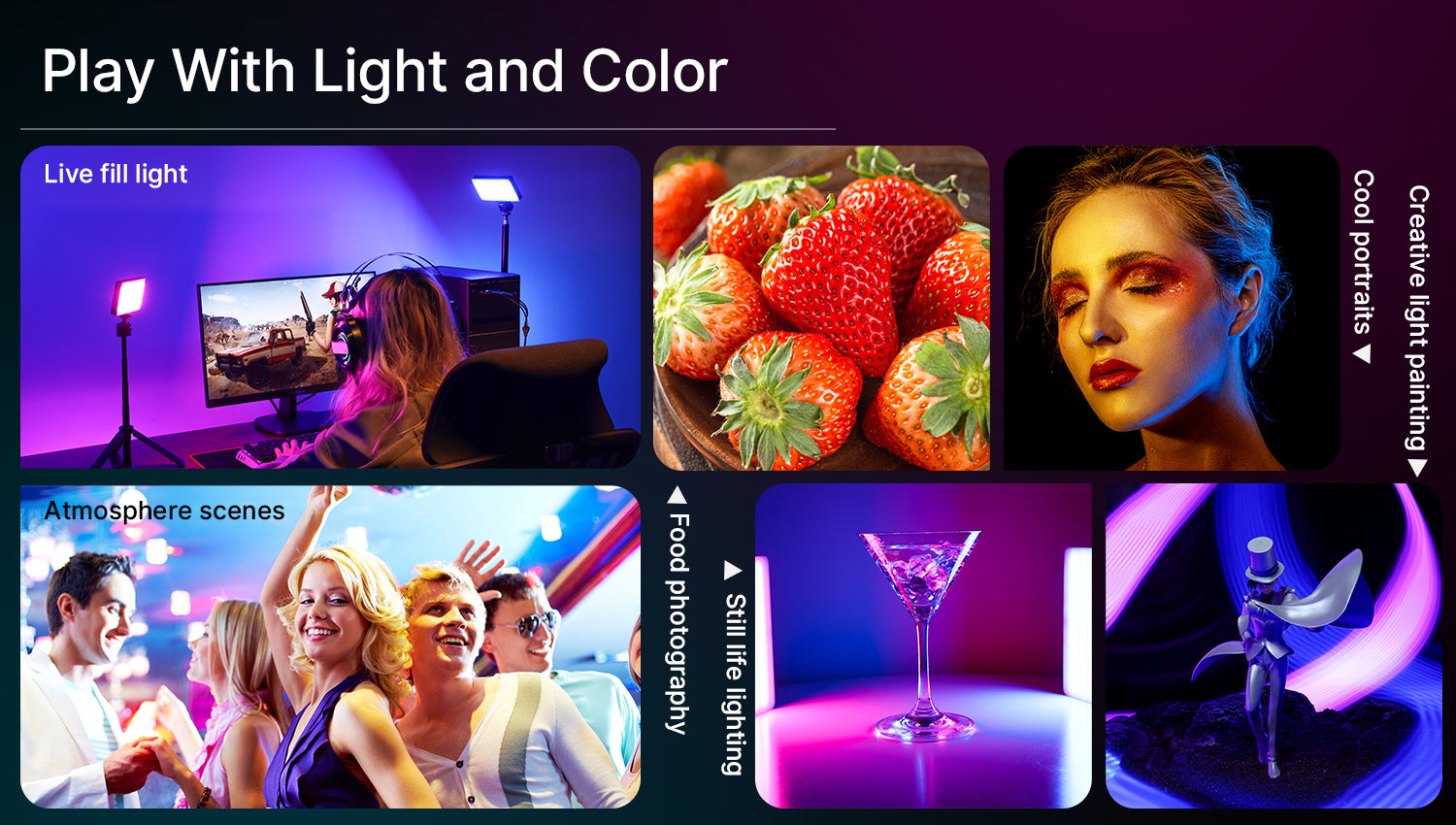 Ulanzi LT002 7" RGB LED Video Light