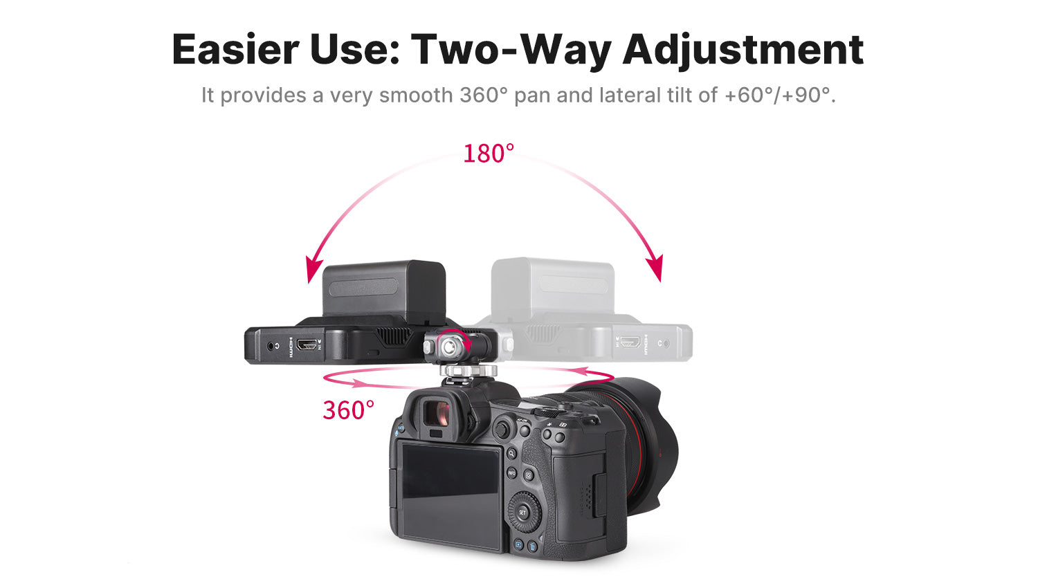 Falcam F22 Quick Release 2-Way Fluid Head