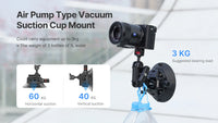 Ulanzi SC-02 Strong Suction Cup Mount (4.5") 3090