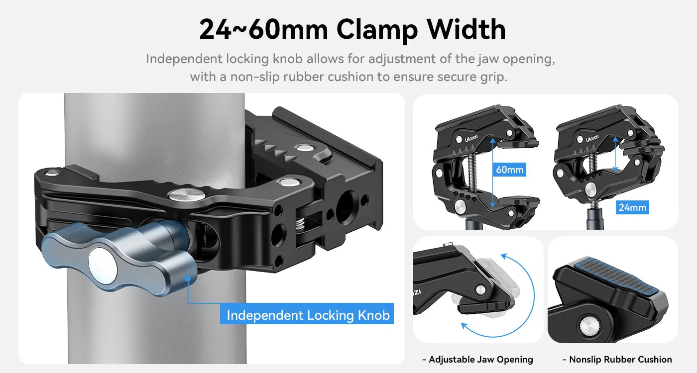 metal clamps