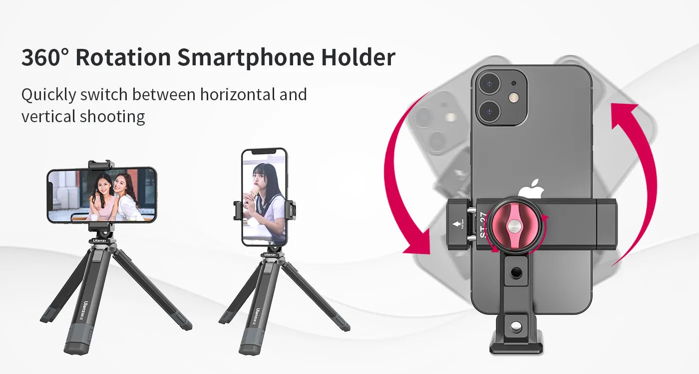 Phone Tripod Mount Clip