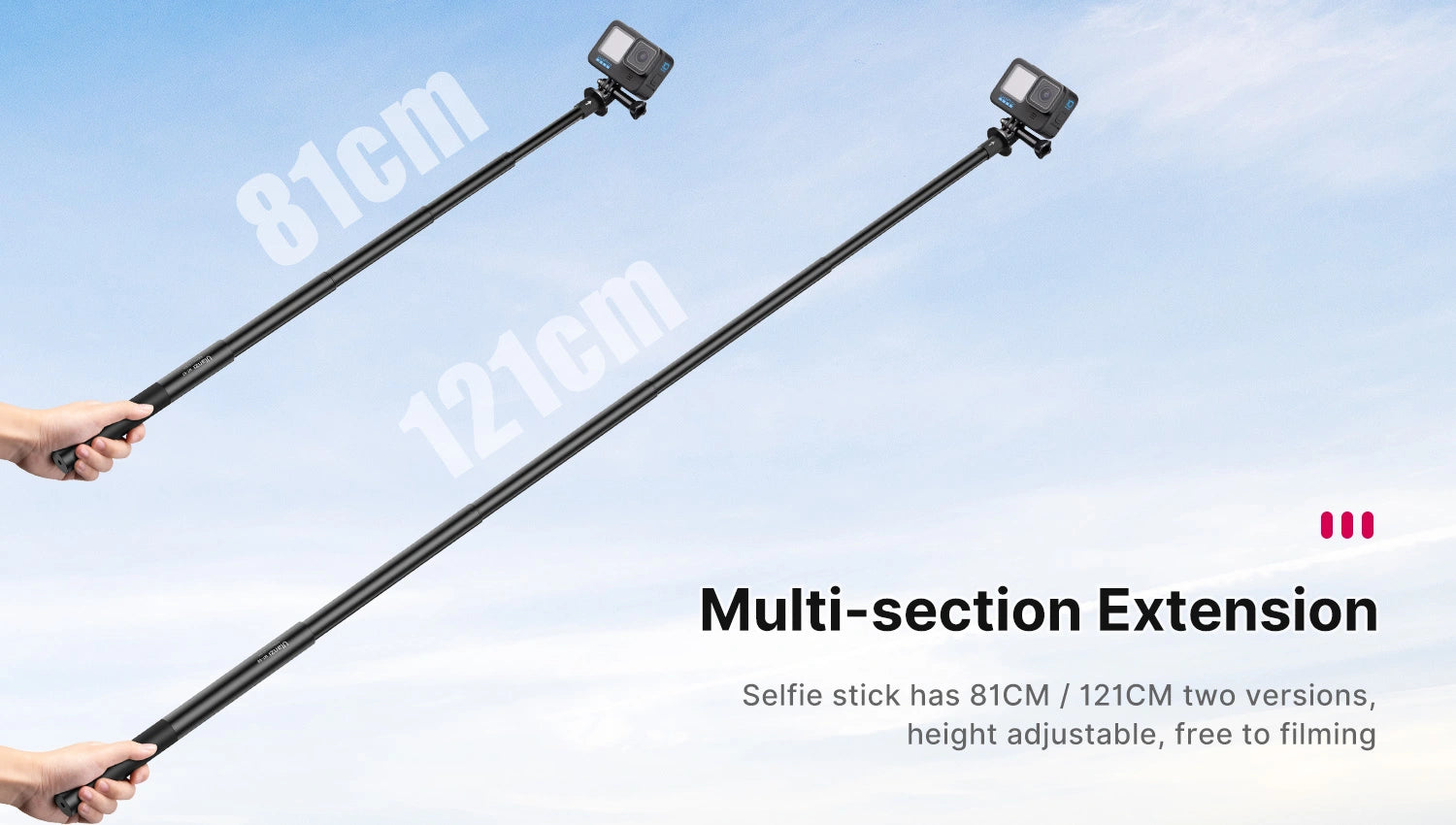 Ulanzi MT-58 Selfie Stick 120cm