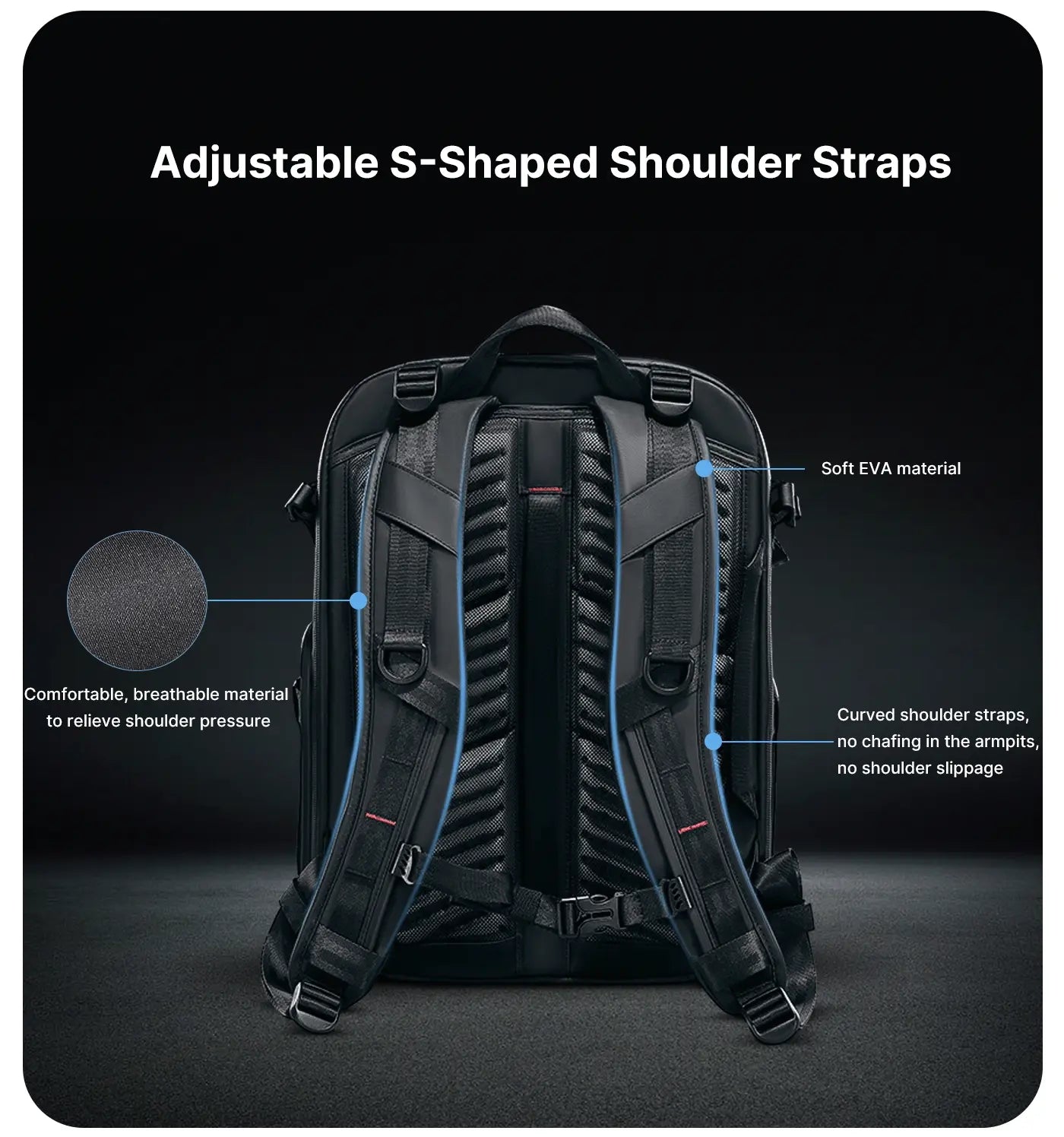 Photography Backpack with Large Capacity