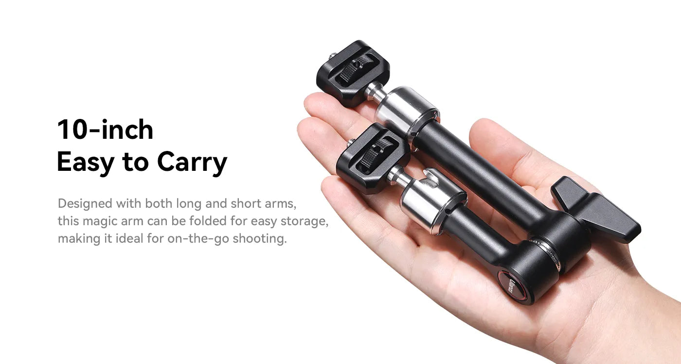 10-inch, Easy to Carry Magic Arm