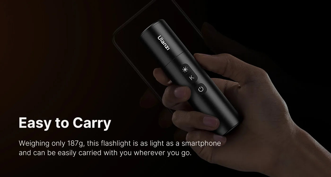 Compact and Portable LED Video Light for Cameras and Smartphones