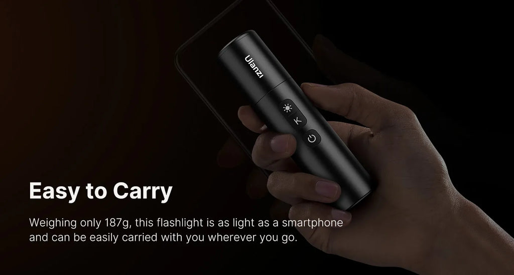 Compact and Portable LED Video Light for Cameras and Smartphones