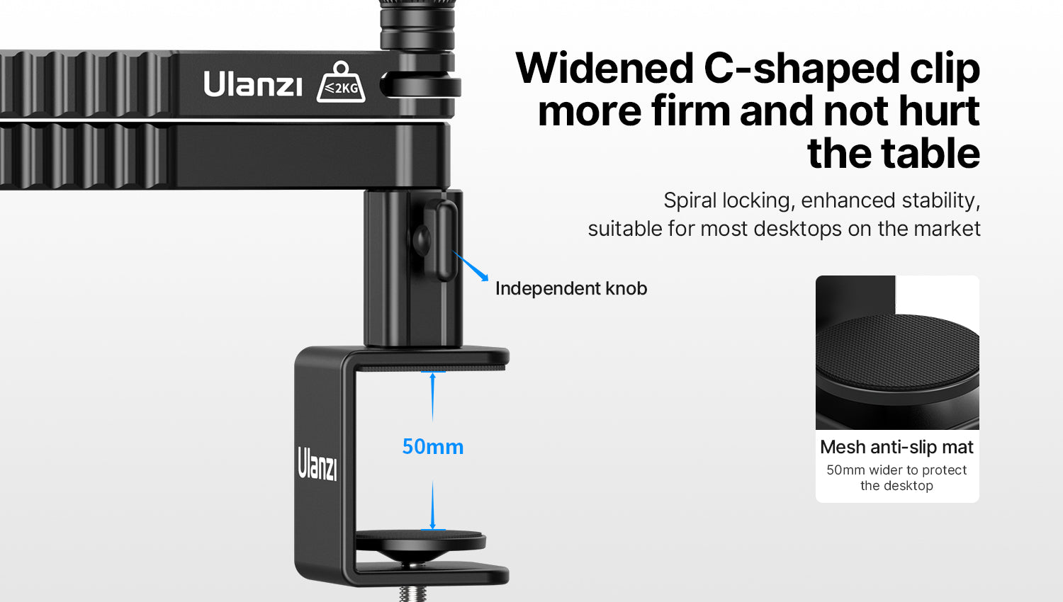 VIJIM LS26 Low Profile Microphone Arm