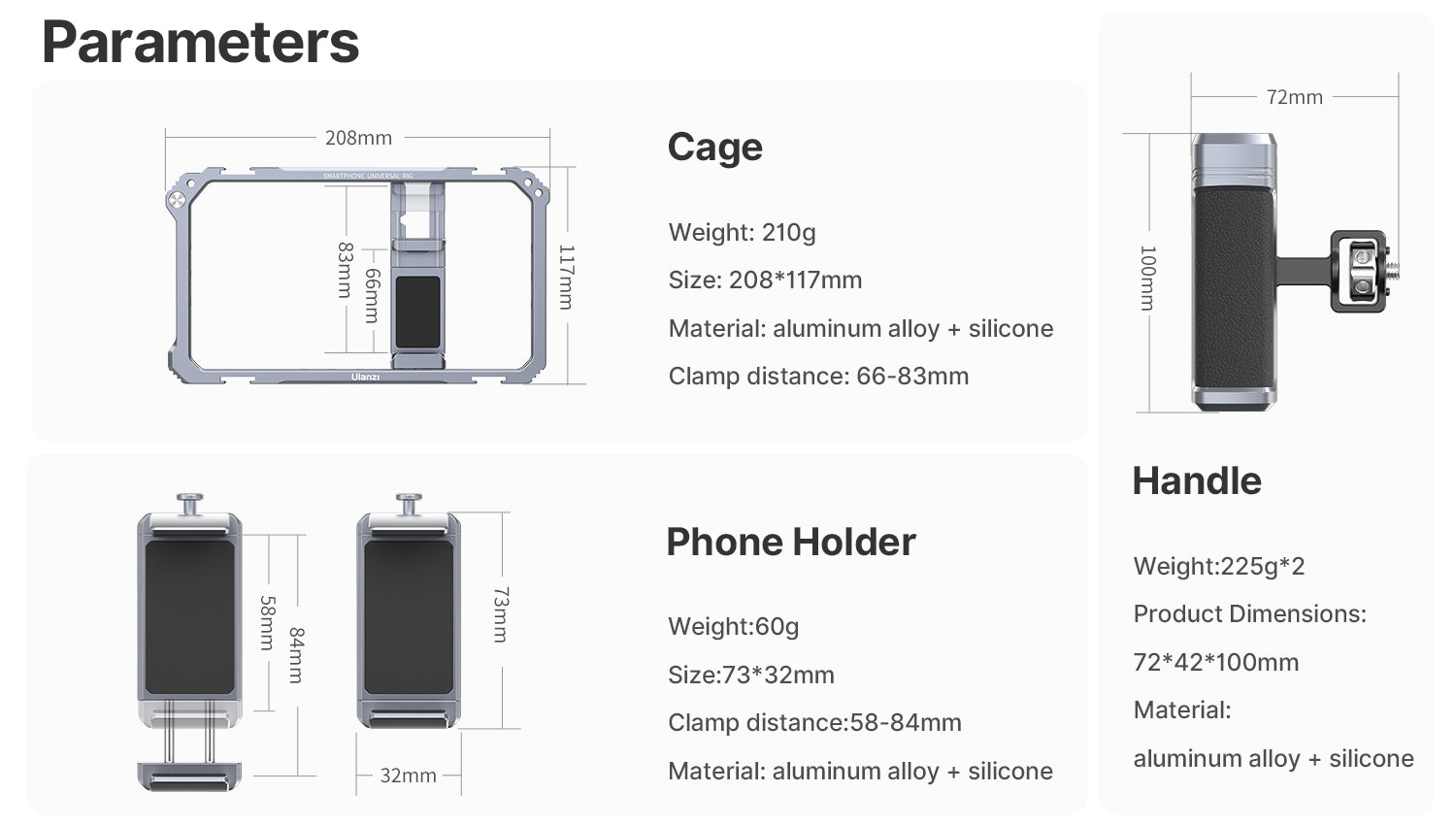 Ulanzi Universal Phone Video Rig 3127