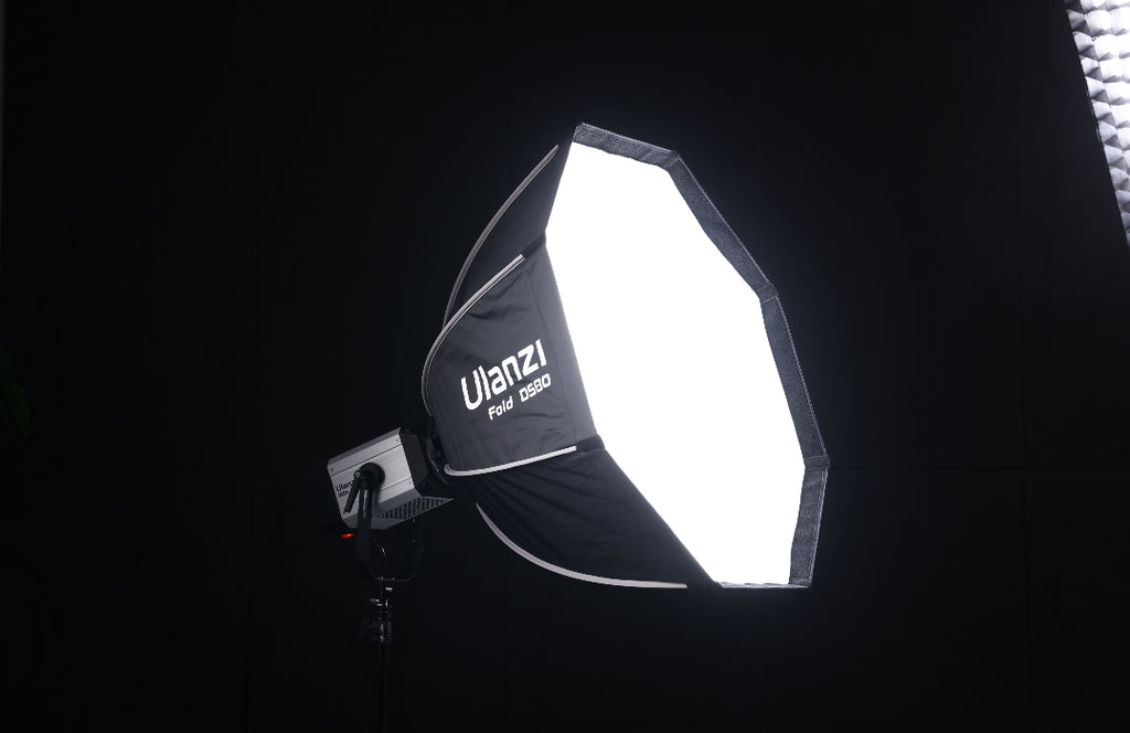 Softboxes spread light evenly and create a more natural look.