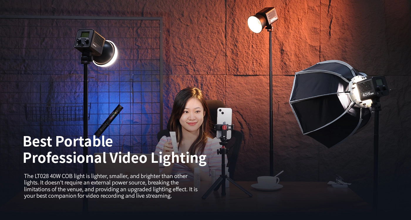 Ulanzi LT028 40W Portable LED Video Light