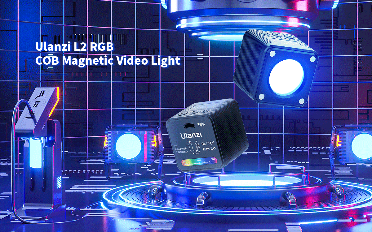Ulanzi L2 RGB COB Magnetic Video Light