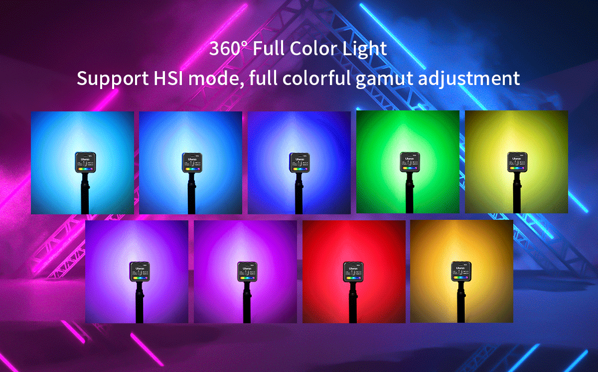 Ulanzi L2 RGB COB Magnetic Video Light