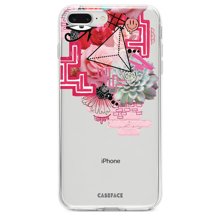 Pink Collage Iphone Case Getcaseface