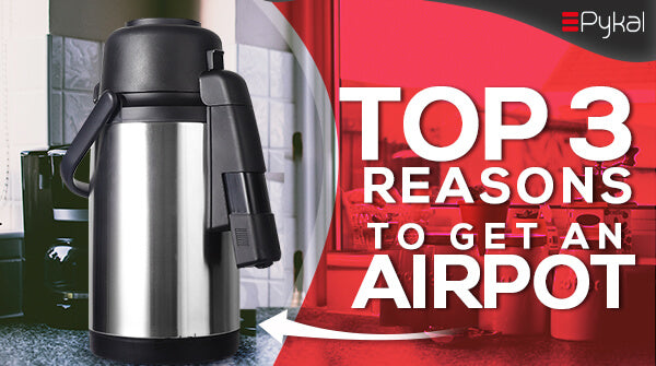 Airpot Coffee Carafe Dispenser Thermal by Pykal