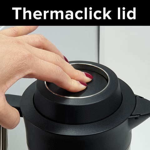 Thermal Coffee Carafe with ThermaClick Lid by Pykal