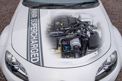 BBR Mazda MX-5 Miata NC MK3 Supercharger Bonnet Ghost