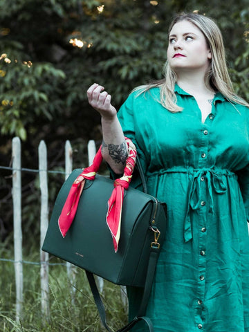 Why Dark Green Tote Bags are the New Power Statement for Women in