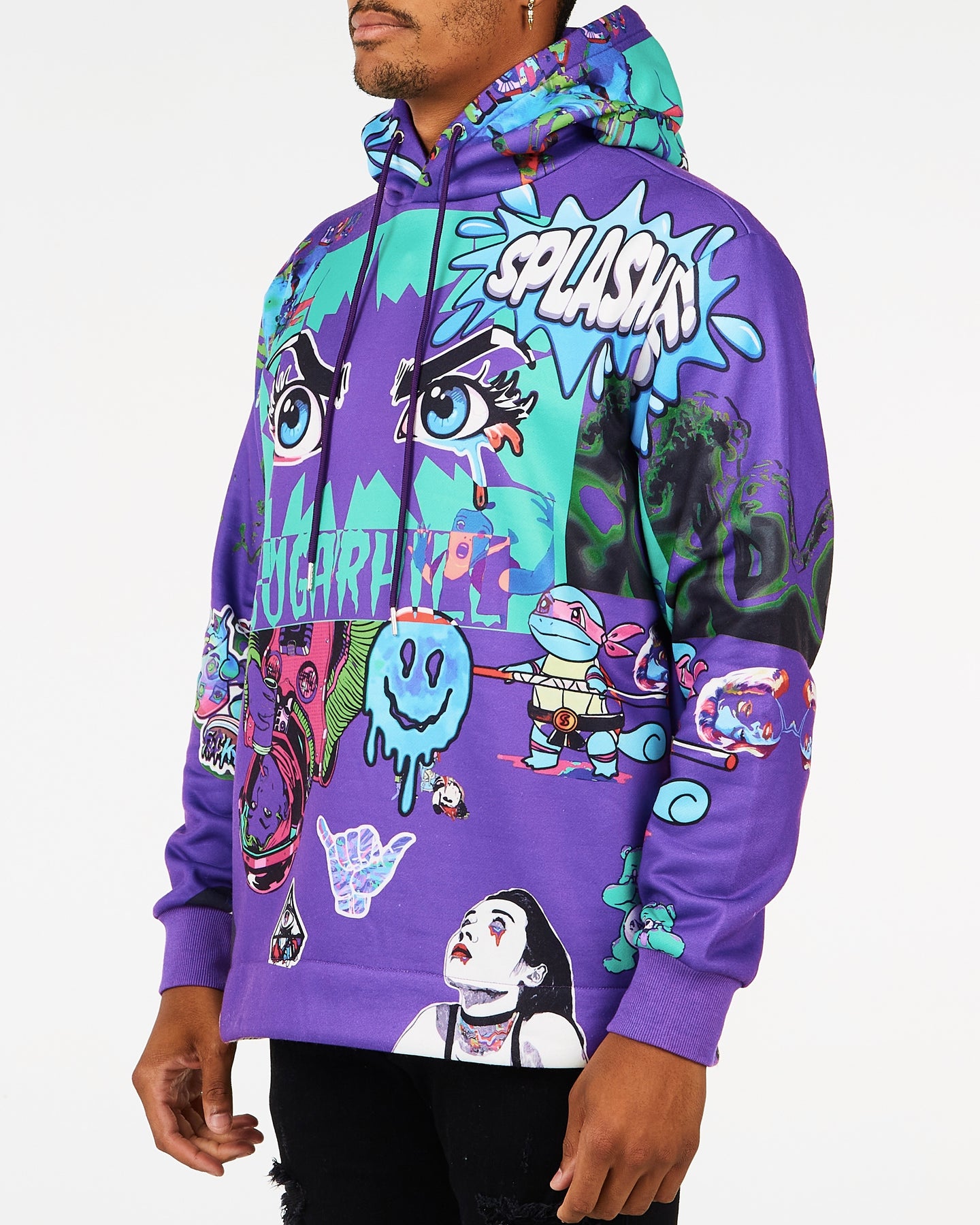 PURPLE PSYCHO HOODIE – Sugarhill