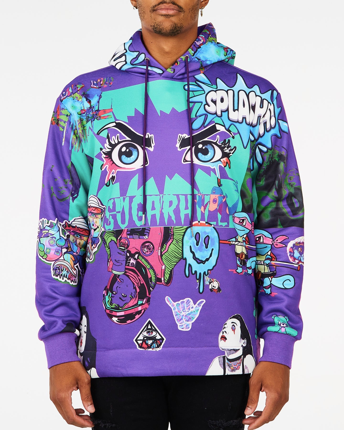 PURPLE PSYCHO HOODIE – Sugarhill