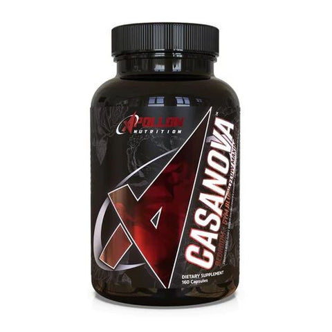 APOLLON NUTRITION CASANOVA BEDROOM & GYM BLOOD FLOW MAXIMIZER 160 CAPS