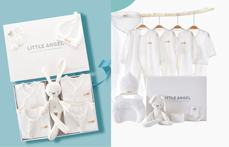 little angel newborn jumpsuit gift box