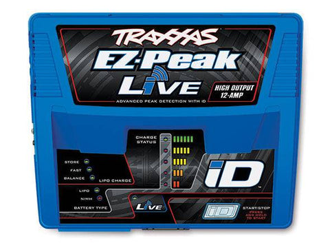 Traxxas EZ Peak Live 100W 12-Amp Fast Charger w/iD Technology - TRA2971