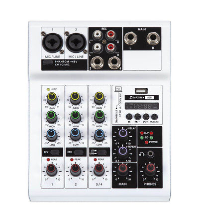 Mixer audio 4 channel terbaik