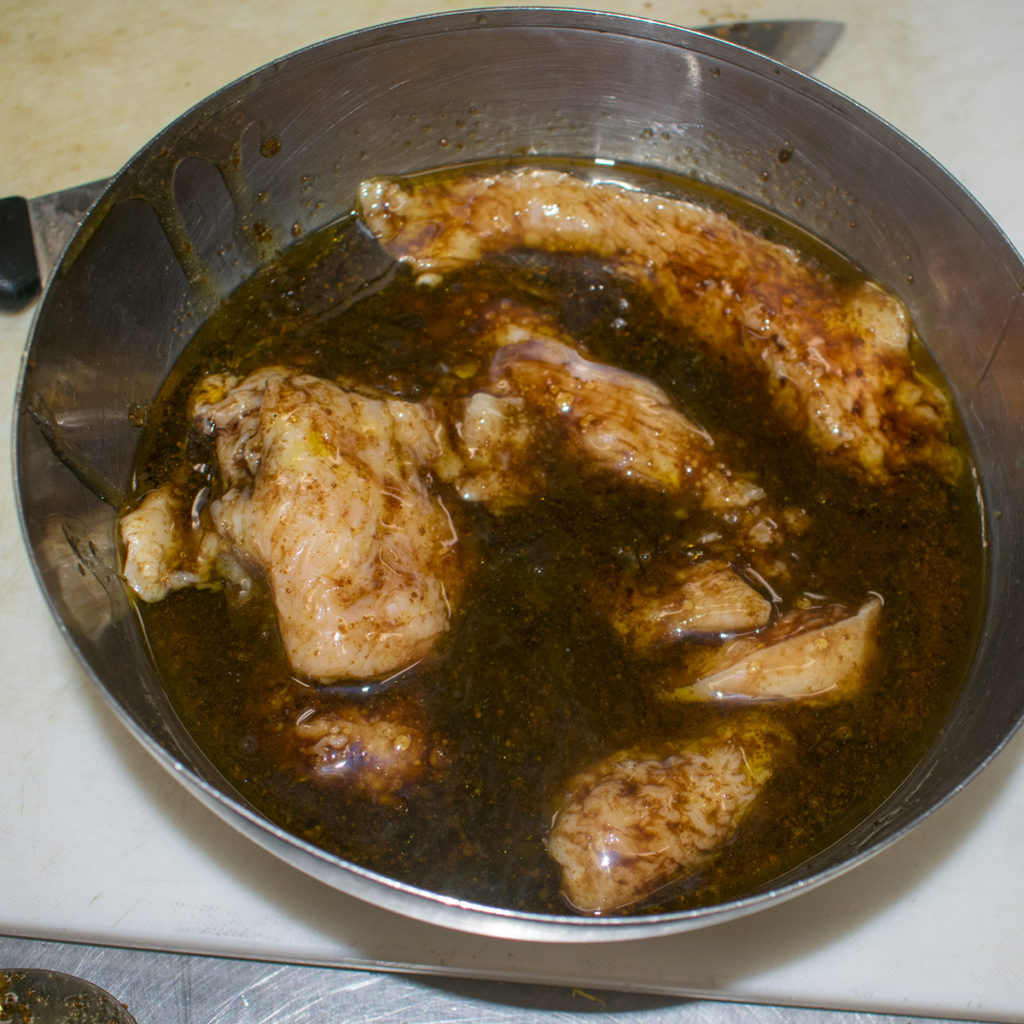 Grill the chicken over medium-high heat
