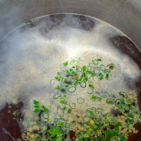 cook broth until tender