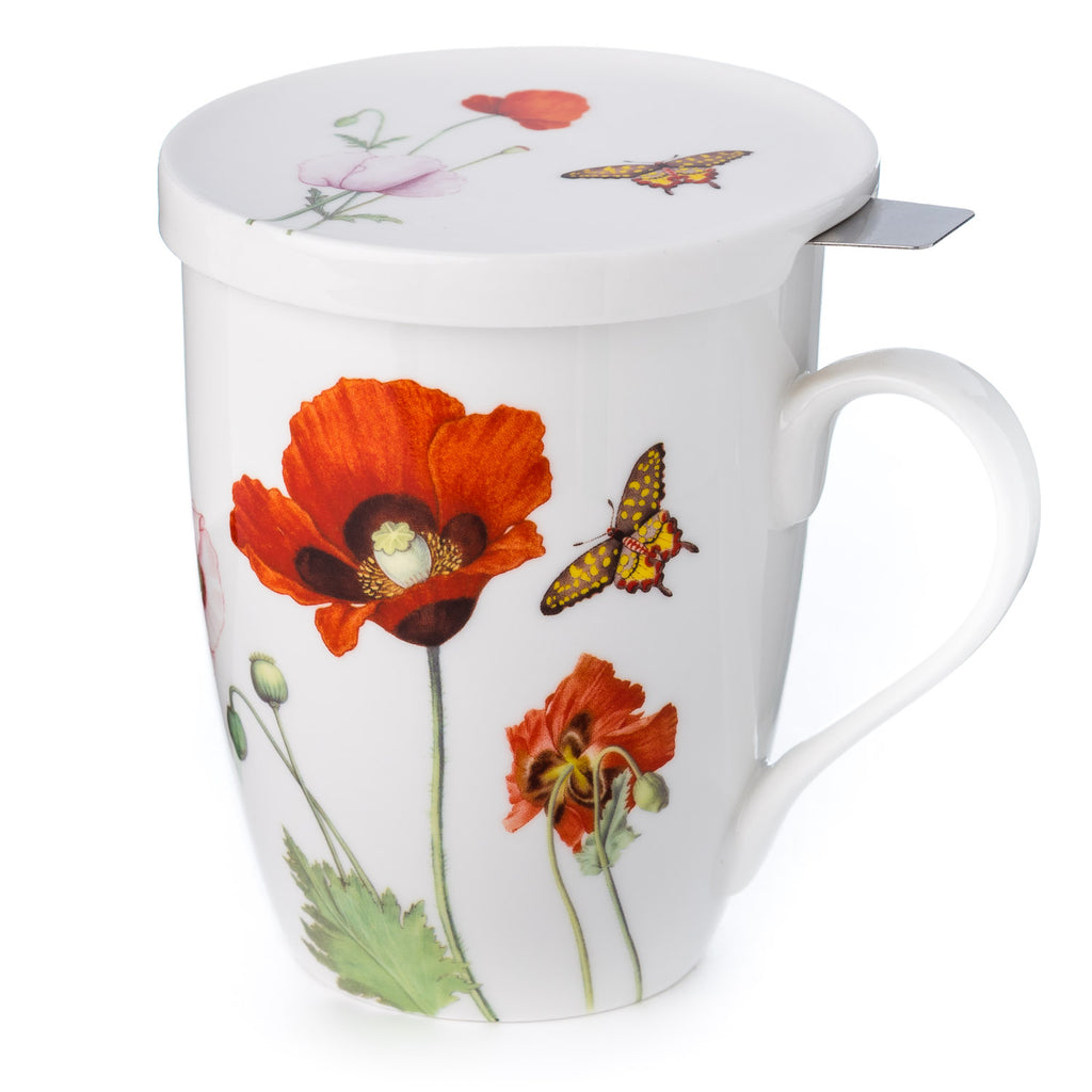 FAYE Mug avec infuseur pour le thé et couvercle arbre - Tasse et